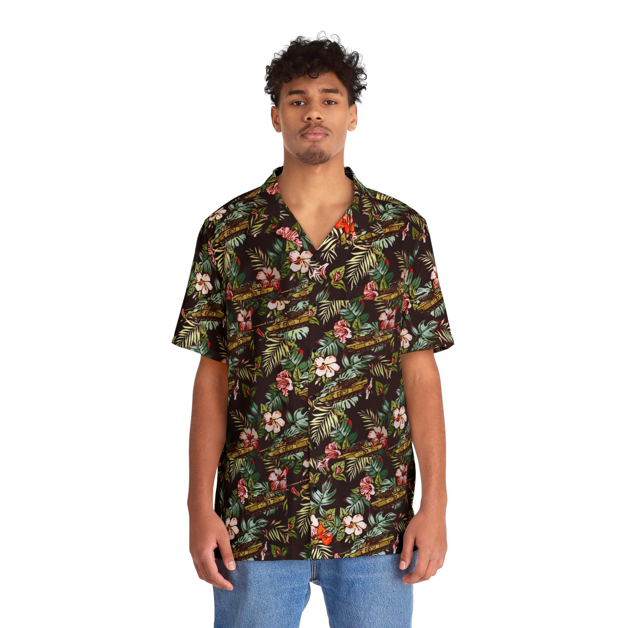 Abrams Tank Hawaiian Shirt