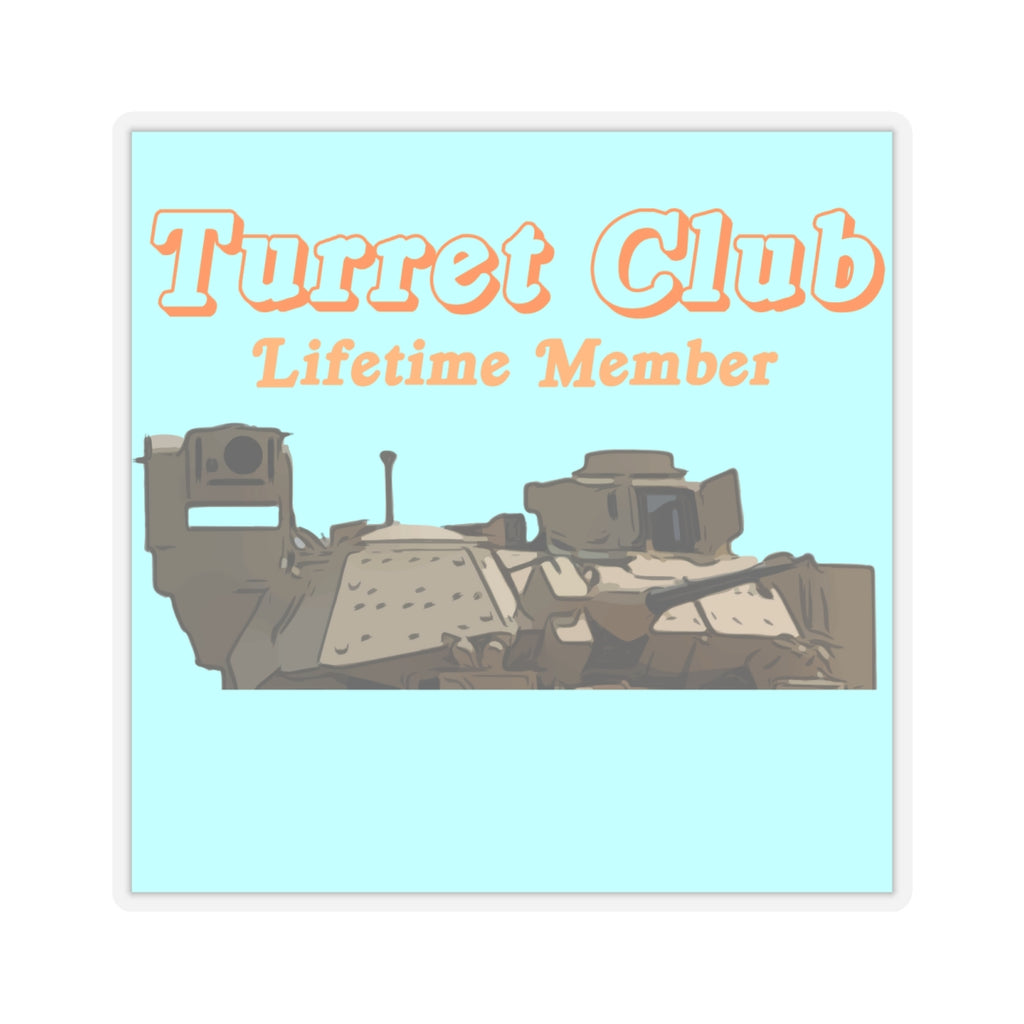 Bradley Turret Club Sticker