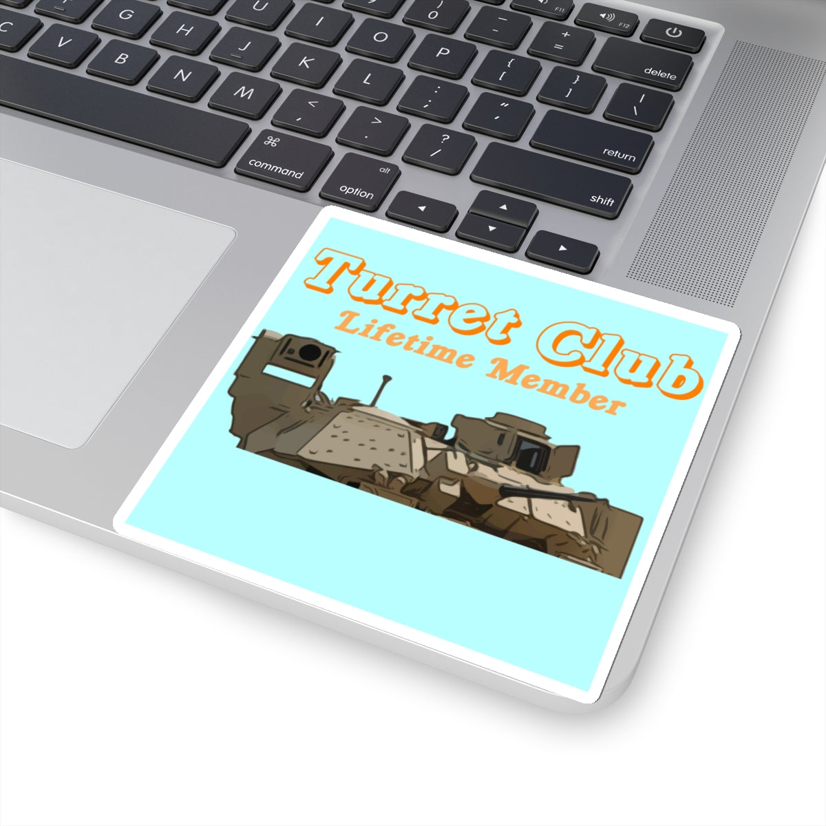 Bradley Turret Club Sticker