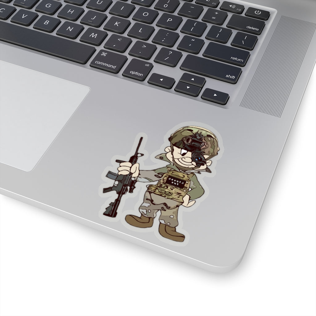 Scout Fudd Stickers