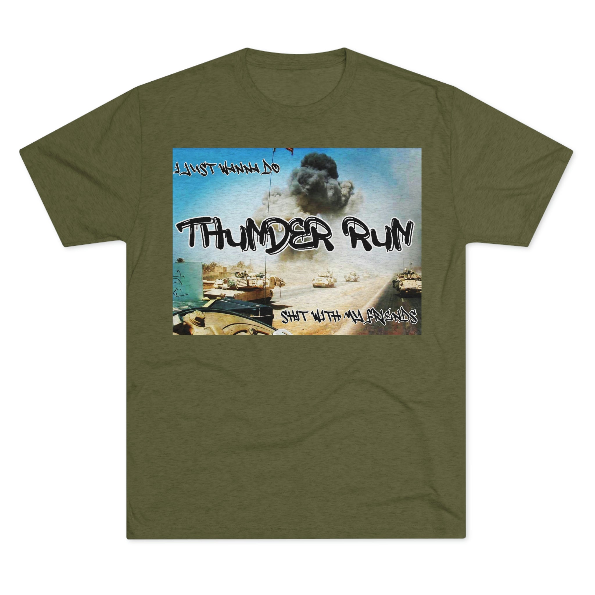 Thunder Run Triblend Tee