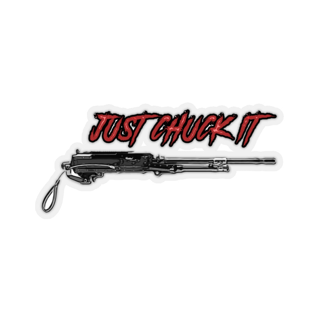 Just Chuck It Stickers