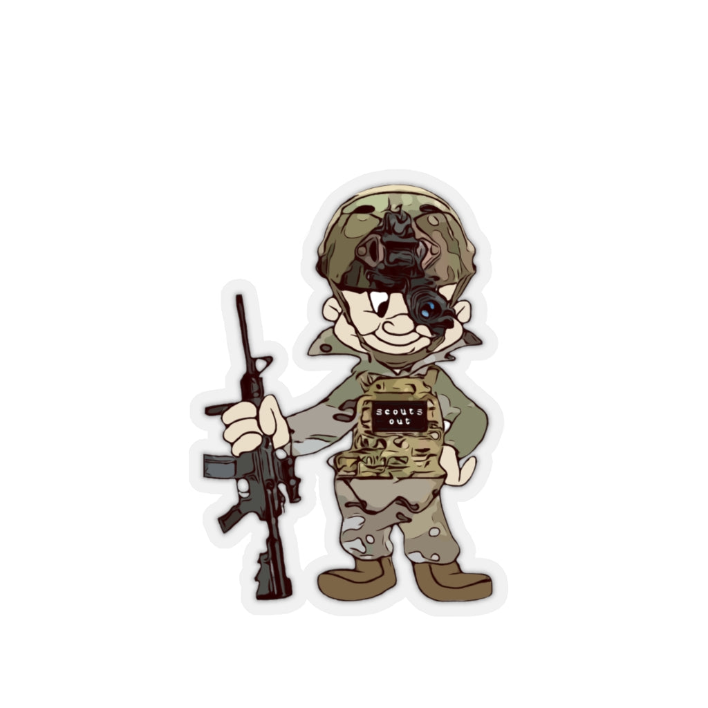 Scout Fudd Stickers