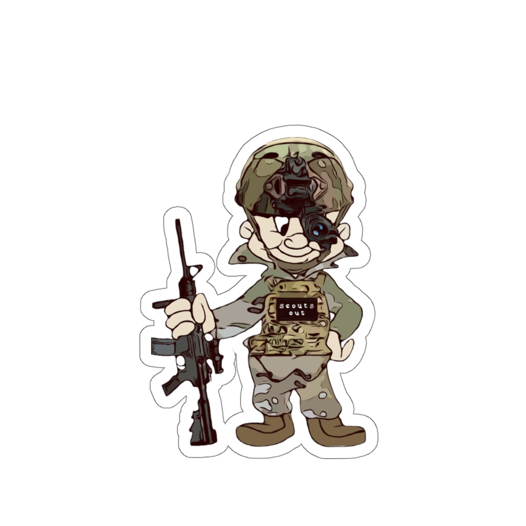 Scout Fudd Stickers