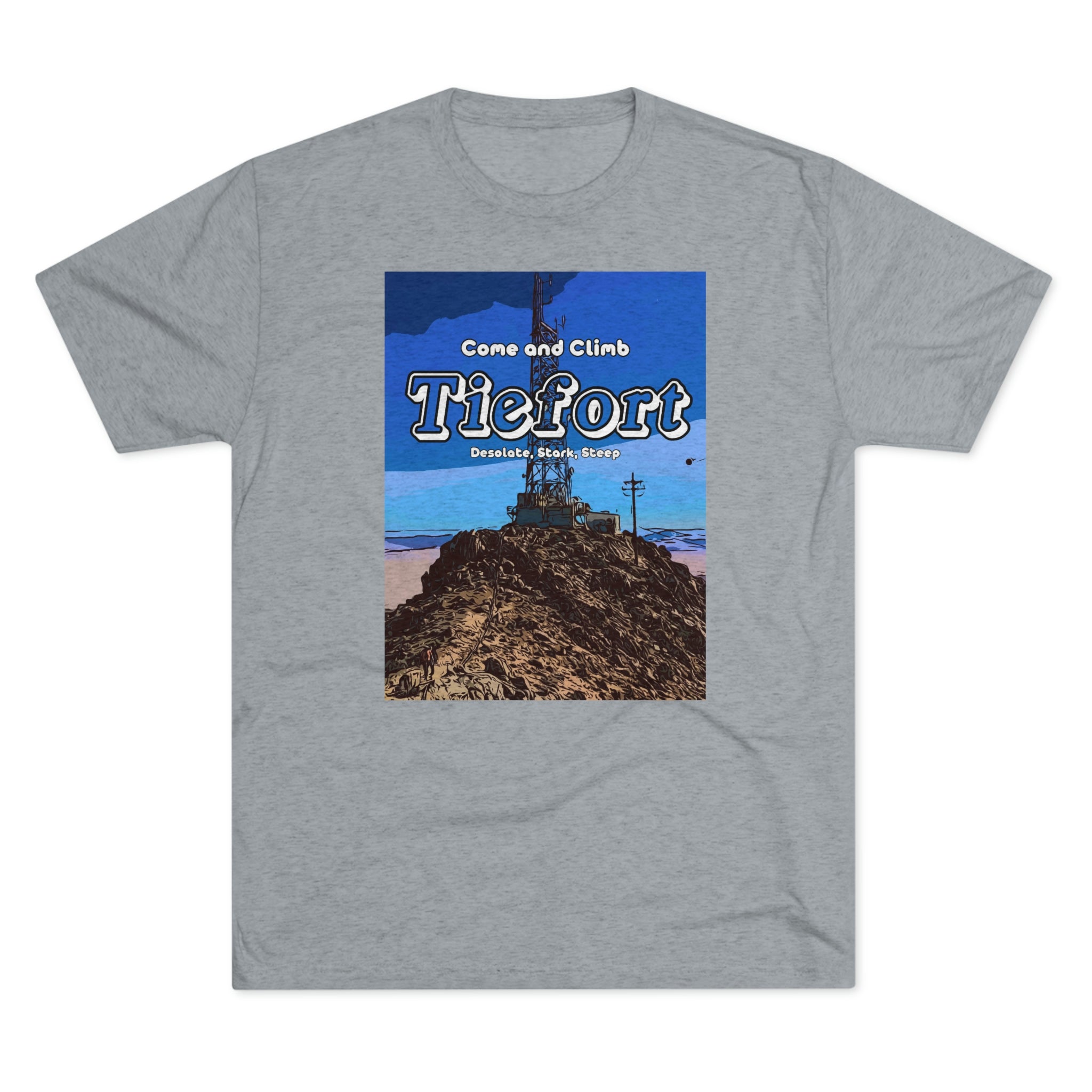 Come and Climb Tiefort Triblend Tee