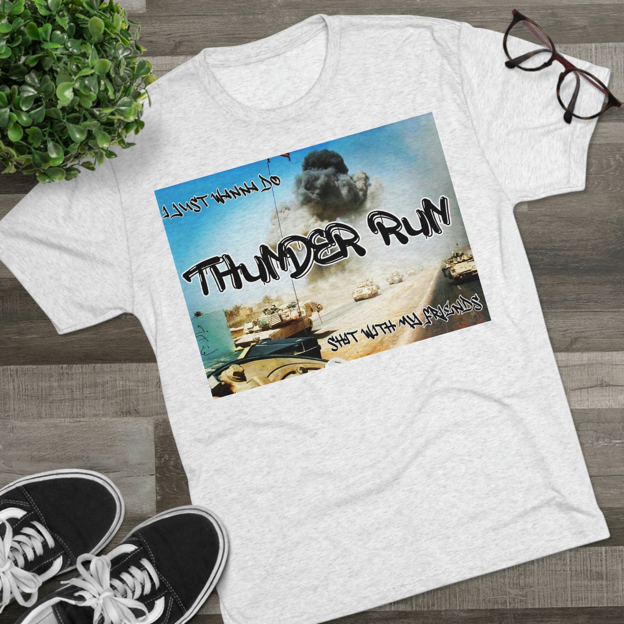 Thunder Run Triblend Tee