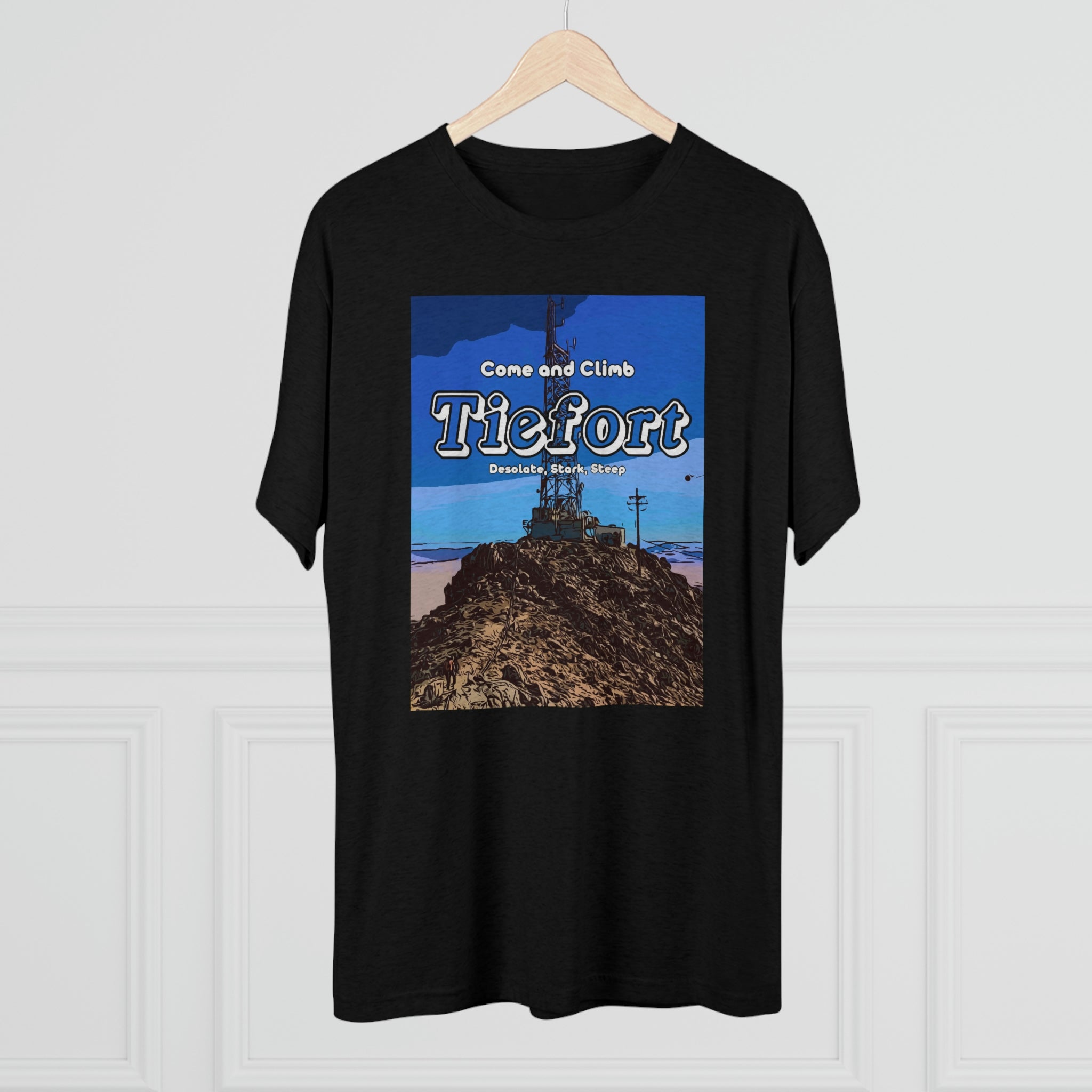 Come and Climb Tiefort Triblend Tee