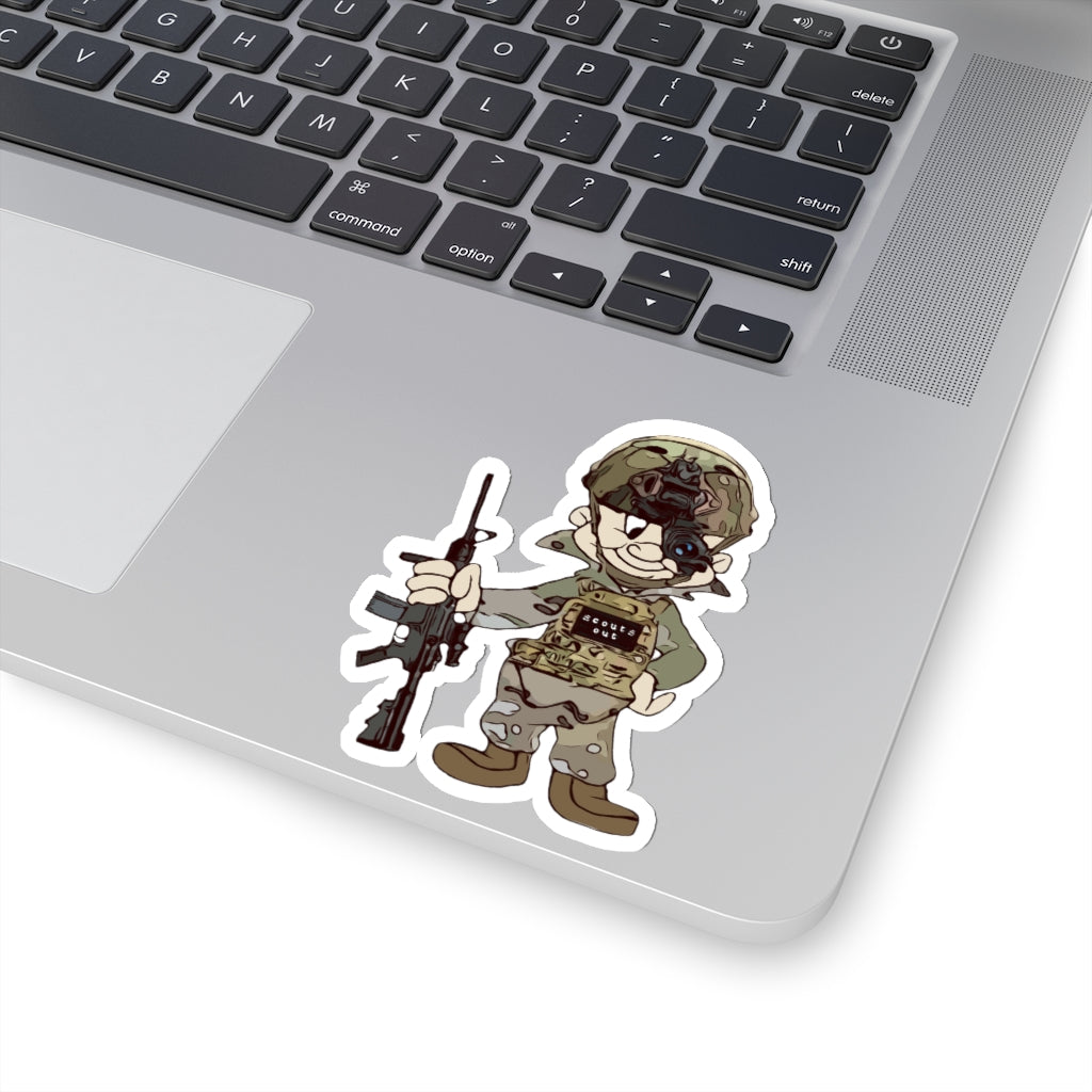 Scout Fudd Stickers