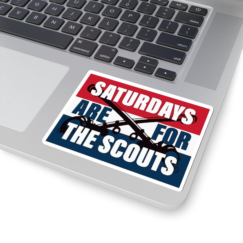 Saturdays Are For Scouts Stickers