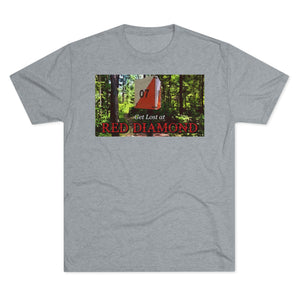 Get Lost at Red Diamond Triblend Tee