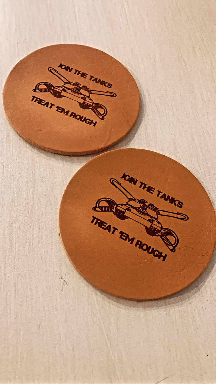 Treat ‘Em Rough Coaster Set