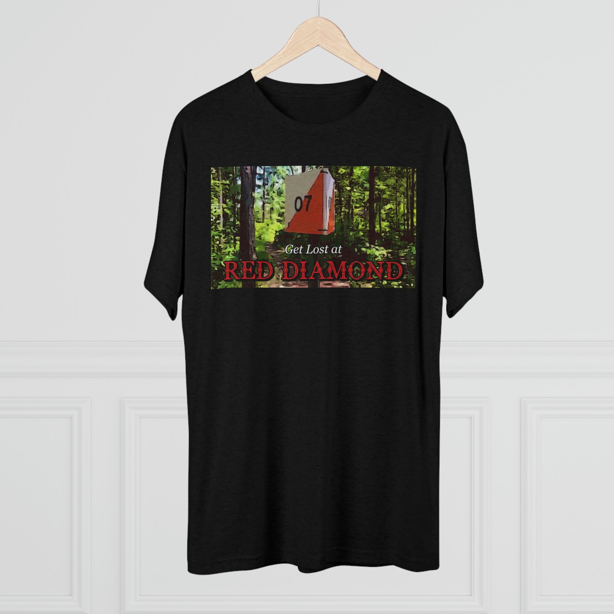 Get Lost at Red Diamond Triblend Tee