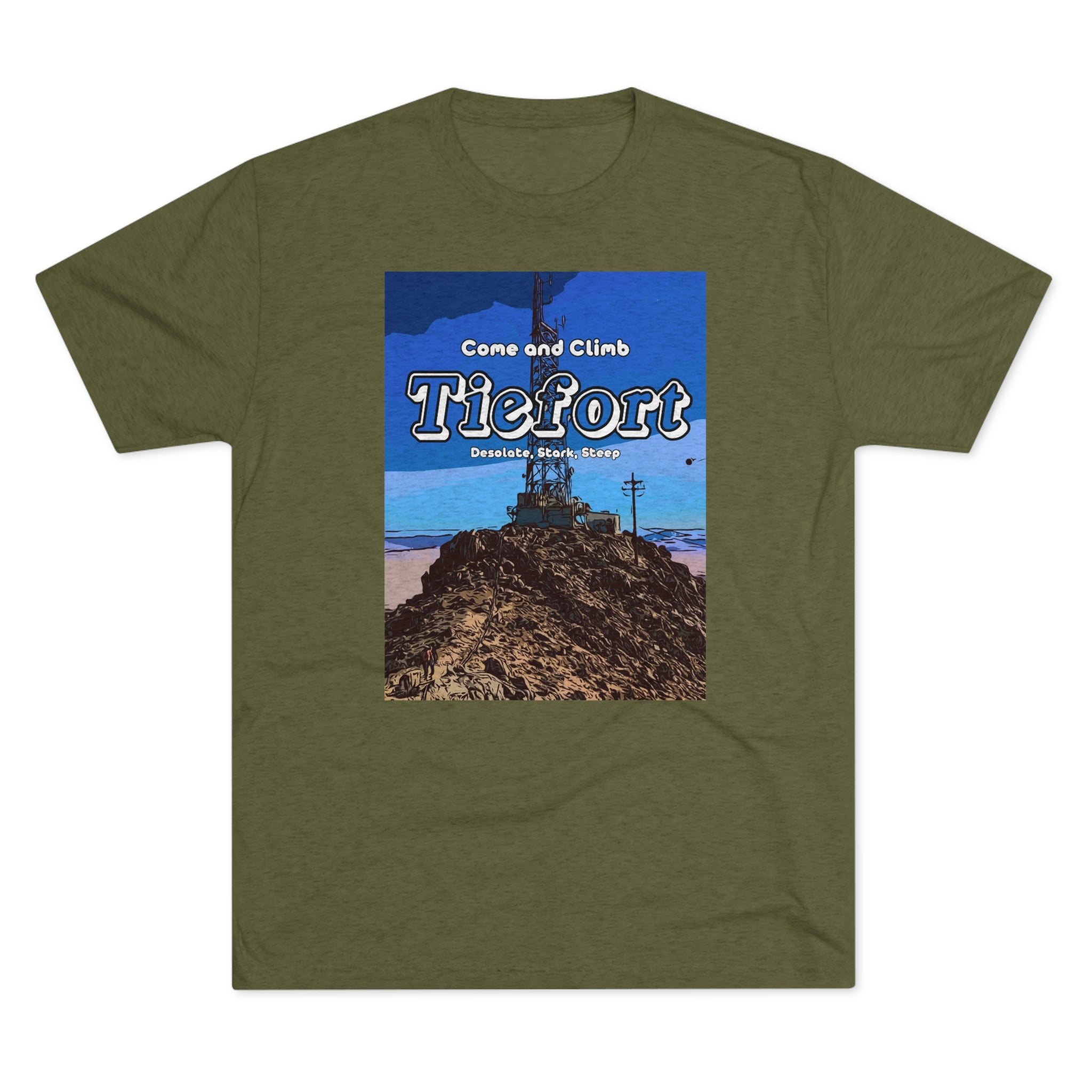 Come and Climb Tiefort Triblend Tee