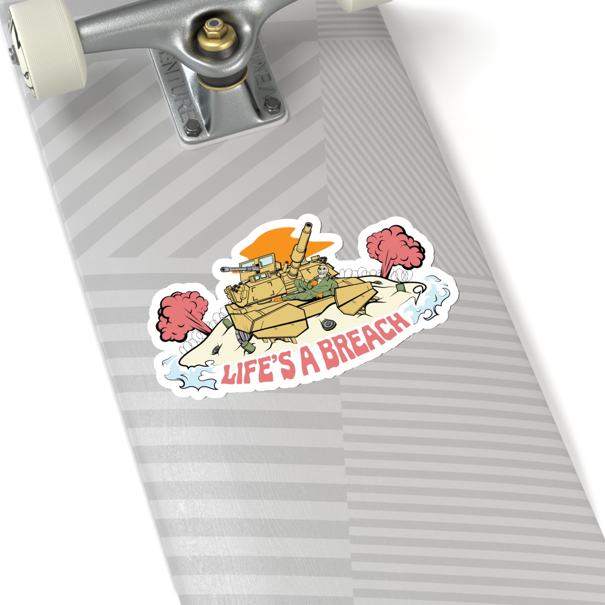 Life’s A Breach Stickers