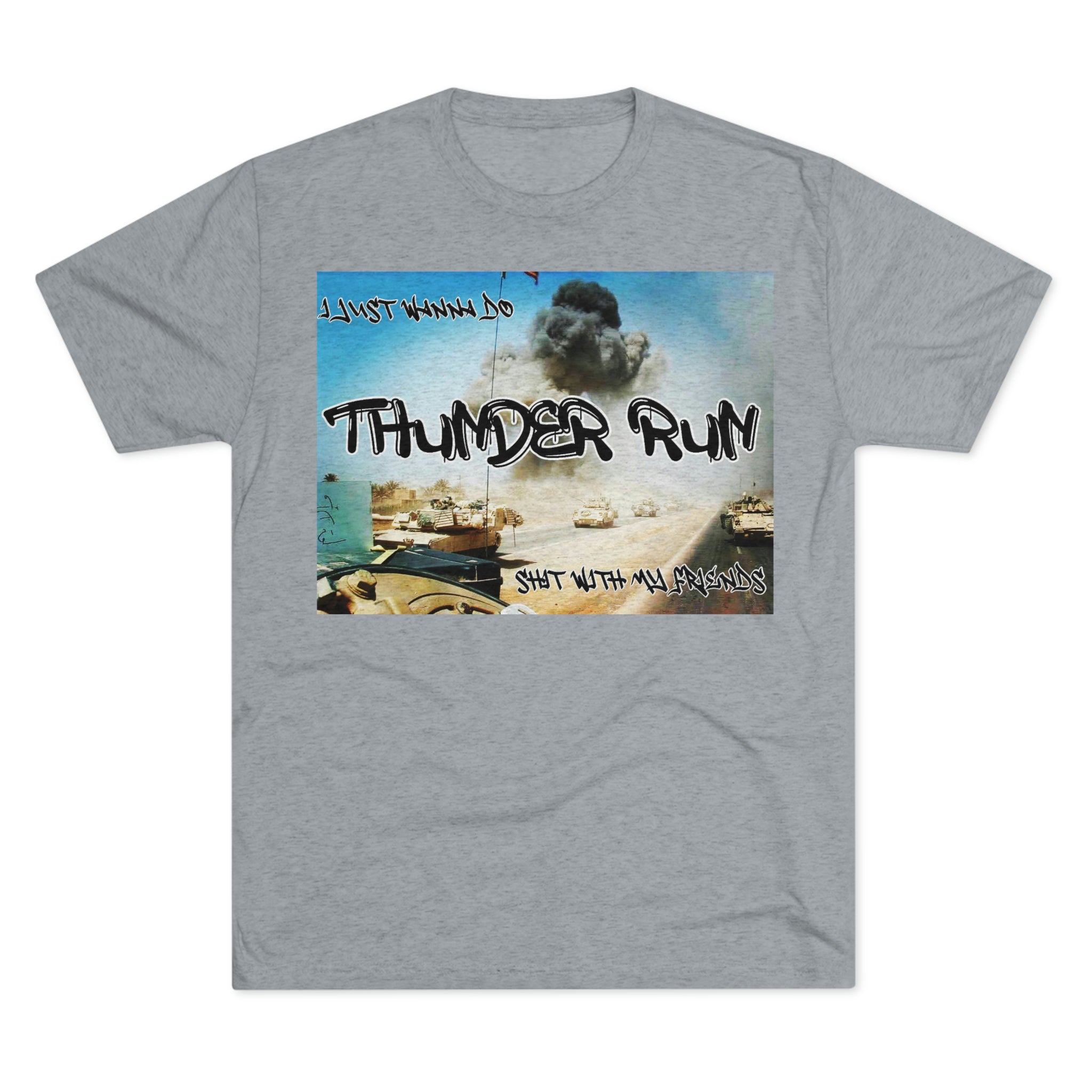 Thunder Run Triblend Tee