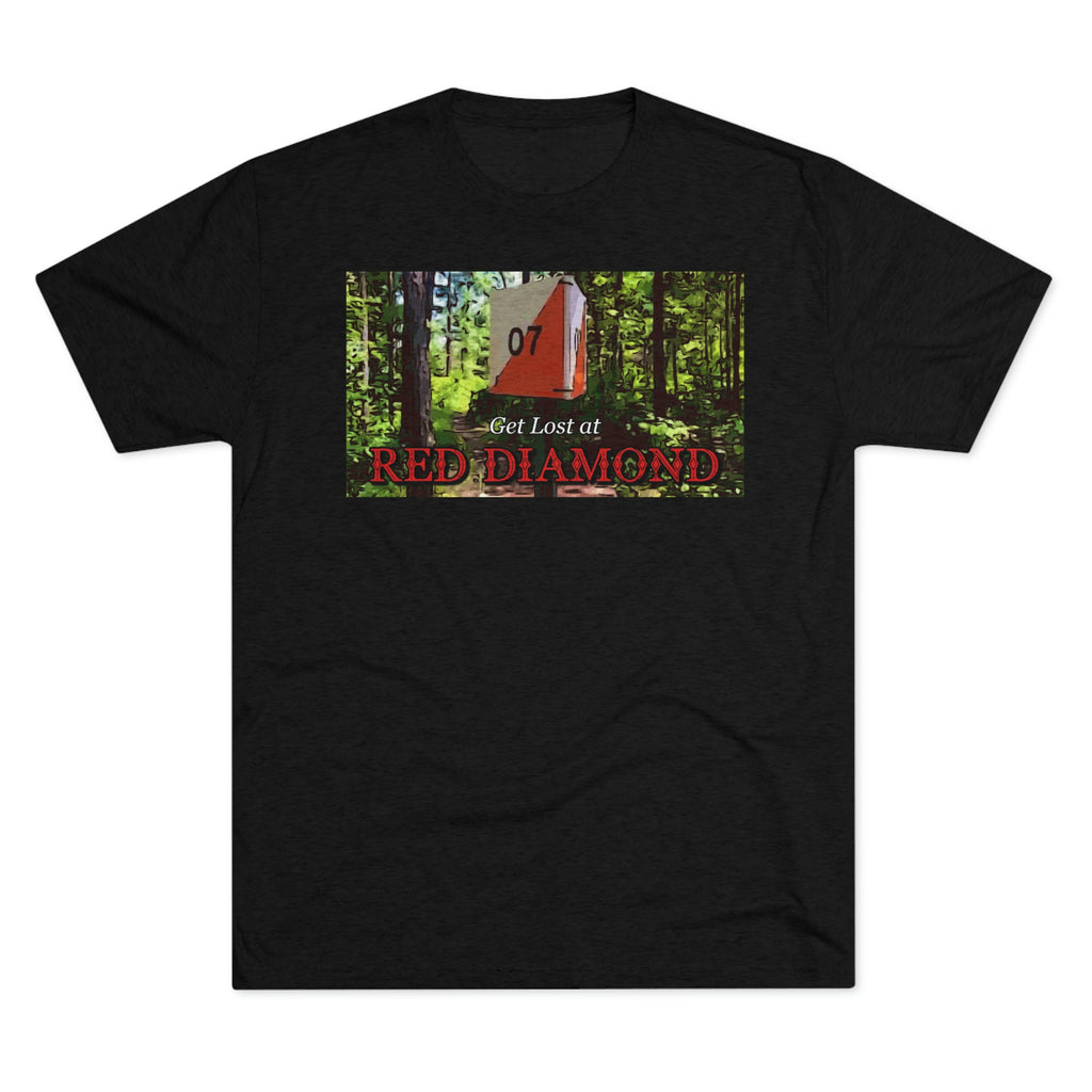 Get Lost at Red Diamond Triblend Tee