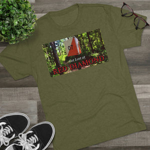 Get Lost at Red Diamond Triblend Tee