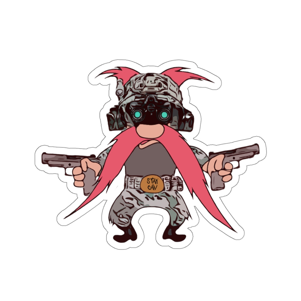 Yosemite Sam Stay CAV Stickers