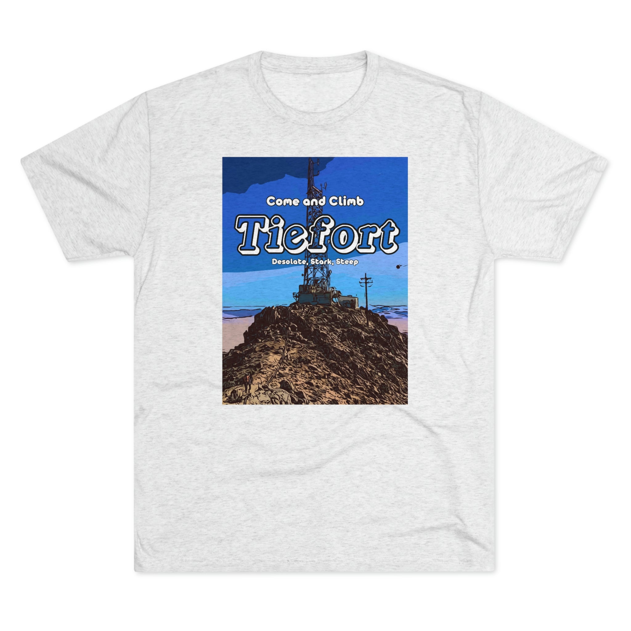 Come and Climb Tiefort Triblend Tee